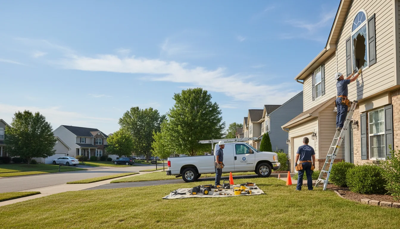Expert window installer providing residential service in Tutwiler, MS